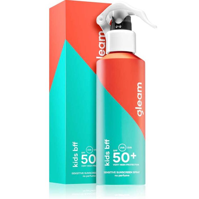 Set 12 buc. Spray protectie solara SPF 50+ Gleam Kids BFF pentru copii