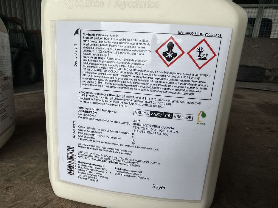 Erbicid Adengo sigilate