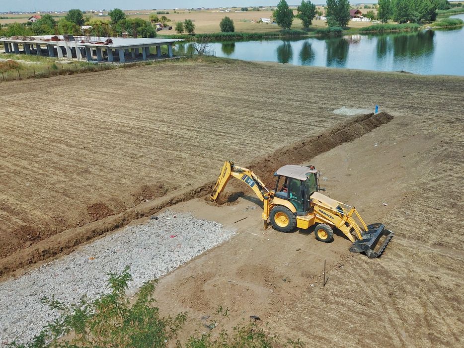 sapatura, piconat, fosa, fundatie, demolare, piscina, nisip, pietris