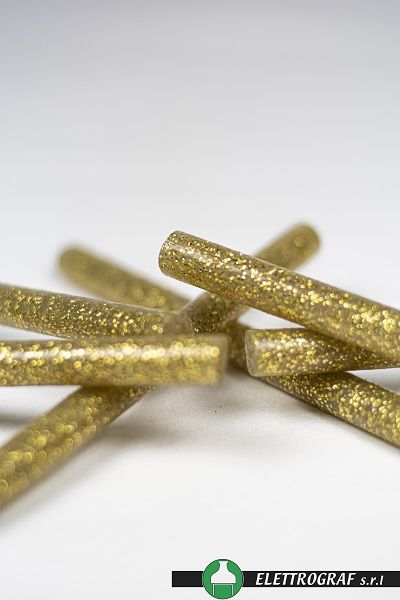 Batoane de lipit glitter auriu(adeziv cu sclipici auriu)