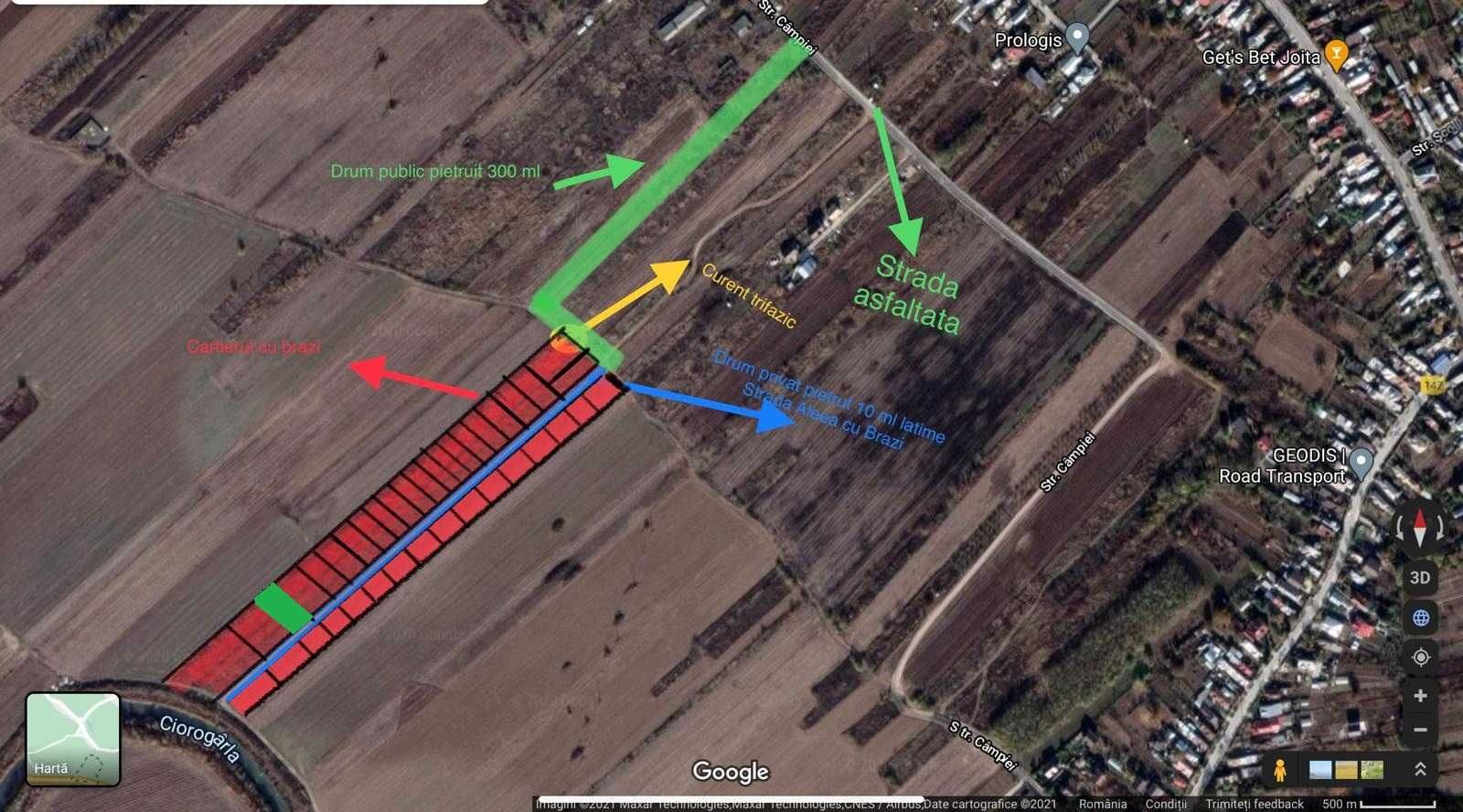 Teren Intravilan Bacu-Joita