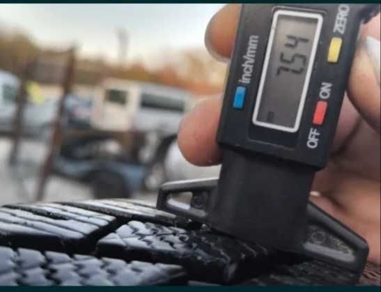 Алуминиеви джанти 17" с зимни гуми Семперит 225 х 60 х 17 за BMW.