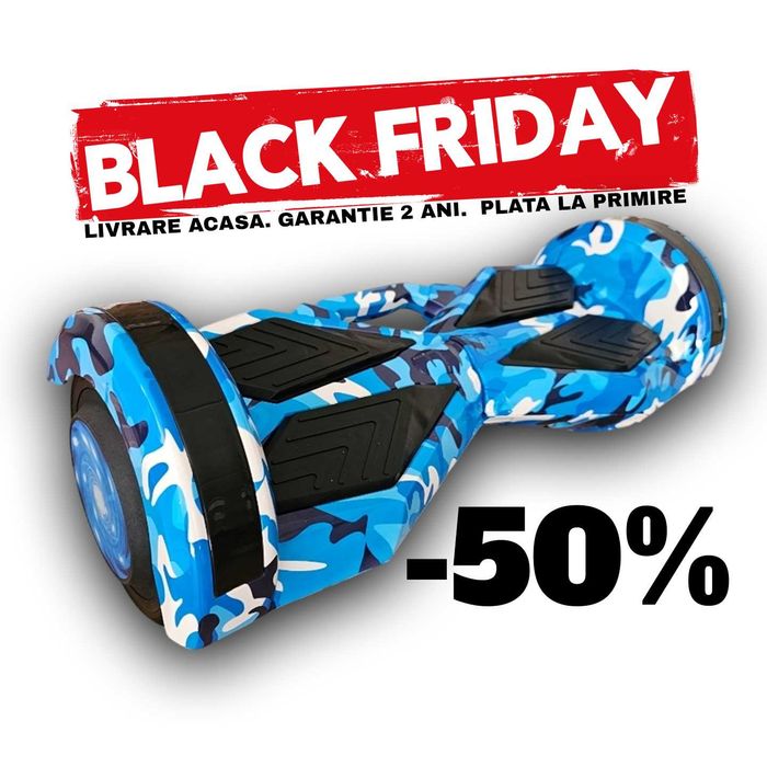 Hoverboard 8 inch 2x350w 3.6A -50% BF | NOU | LIVRARE | GARANTIE