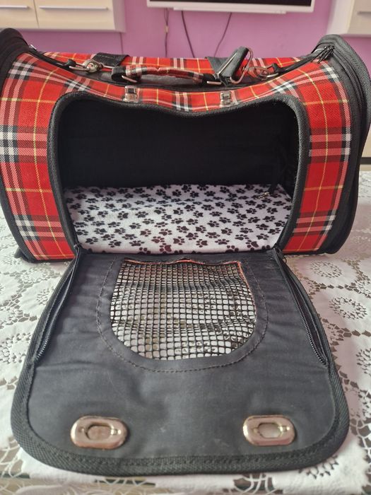 Преносима чанта за куче или котка