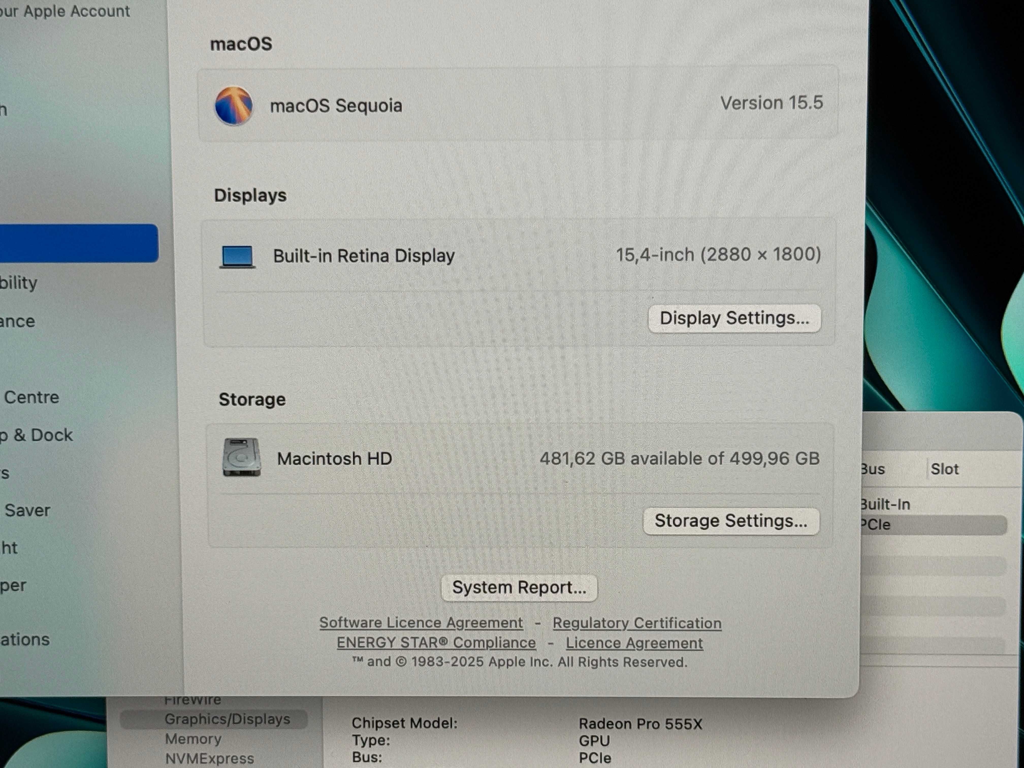 MacBook Pro 15`Core i9-8950HK/32GB RAM/512GB SSD/AMD Pro 555X/Бат 10ч
