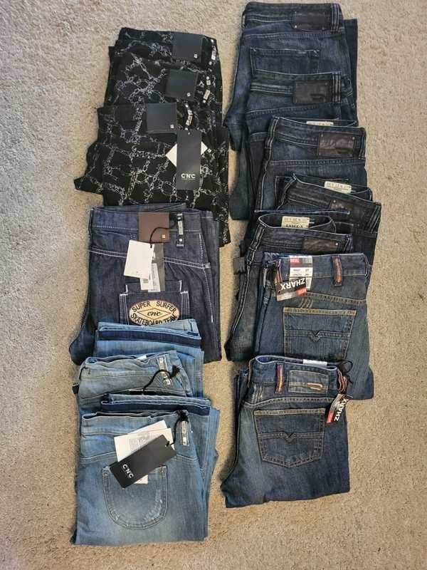 Pantalon dama pt dans, turism, blue-jeans originali, marimi diverse