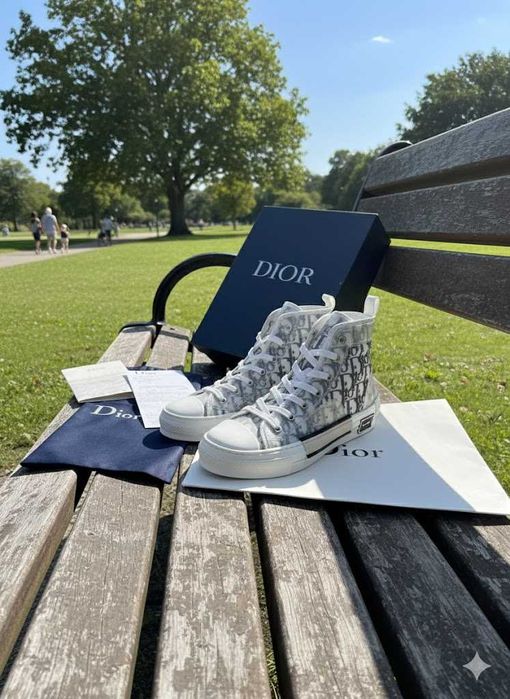 Adidasi D I O R  B23 High - Tenesi Premium Full Box