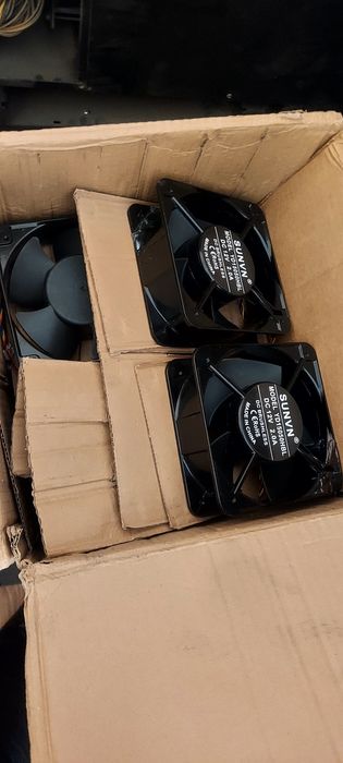 Вентилятор охлаждения для корпуса FAN for Case SUNVN YD15050HBL, 12V,