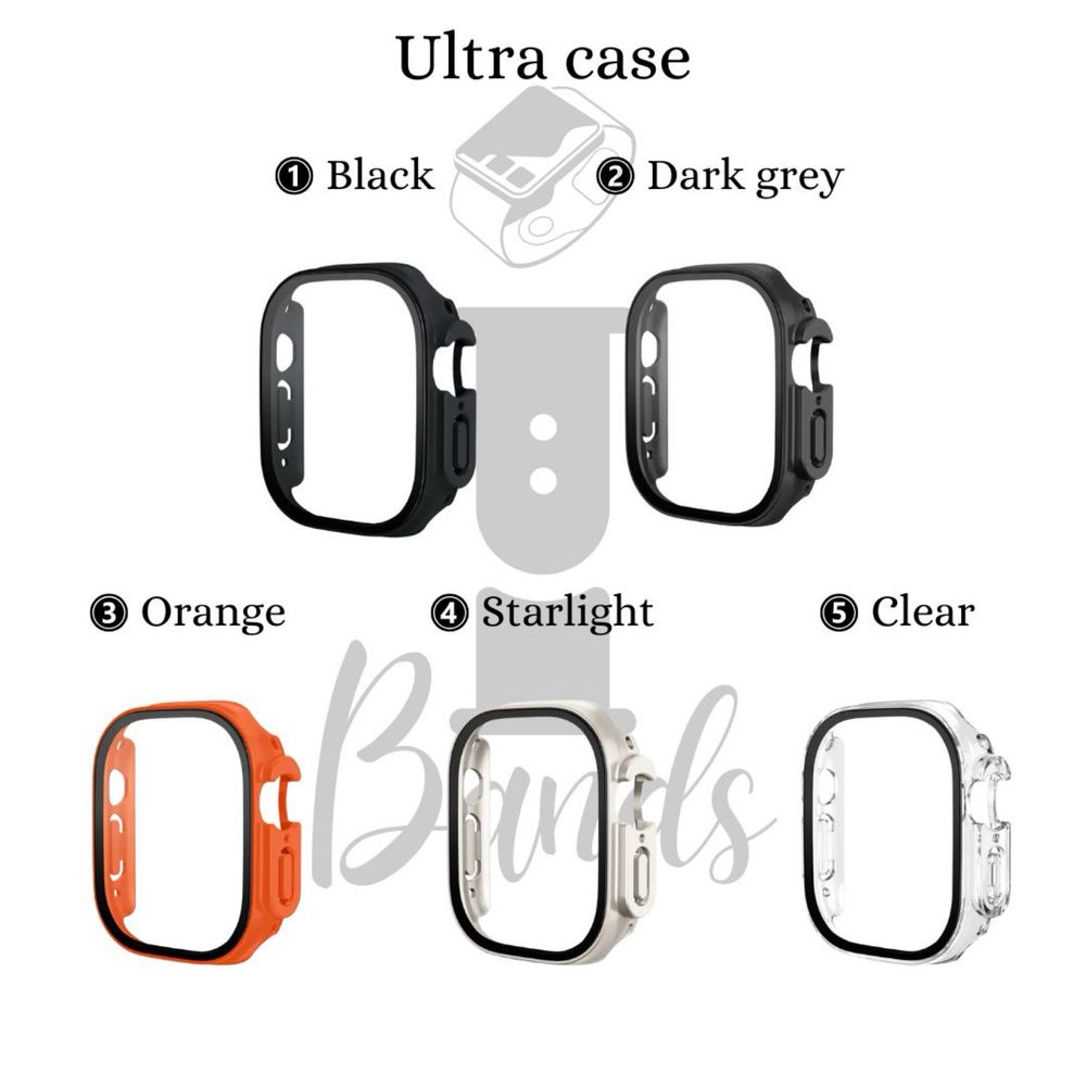 Калъфче с протектор за Apple Watch Ultra 1/2/3 49mm