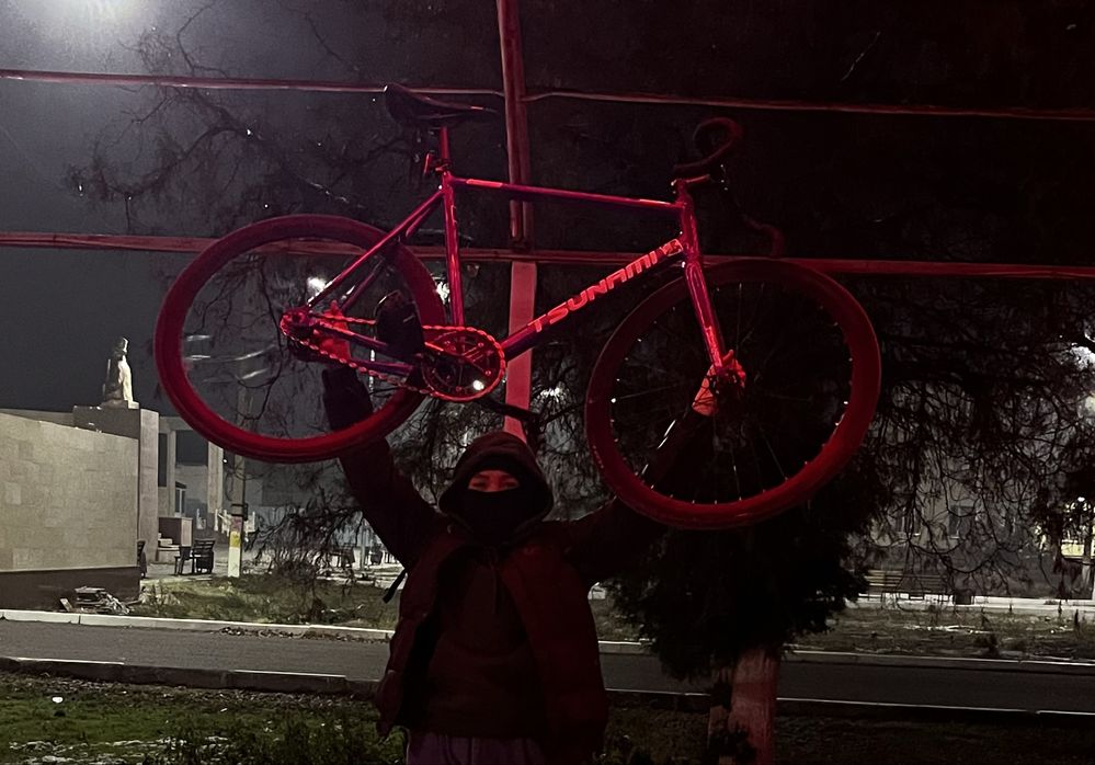 Продам велосипед БУ (fixed gear) состояние хорошее