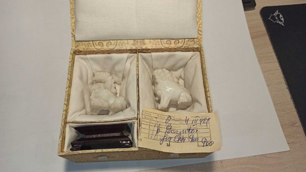 Statuete jad, caini Fu