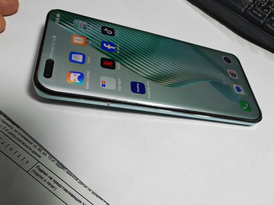 Honor magic 5 pro 12GbRam 512Gb памет Green