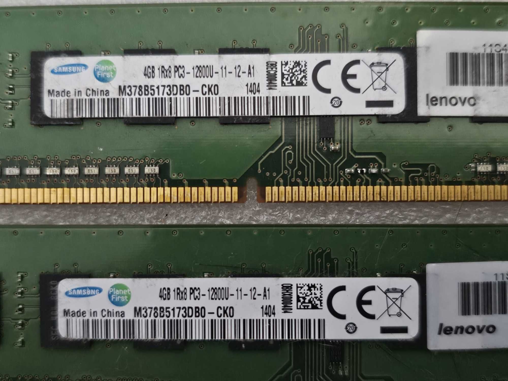 Memorie RAM Samsung 4GB PC3-12800 DDR3-1600MHz non-ECC Unbuffered