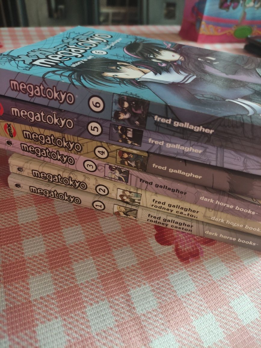 Manga / Манга Megatokyo vol. 1,2, 3, 4, 5, 6