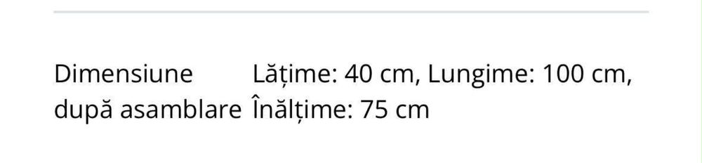 Birou Jysk KARUP 40x100 1 sertar alb