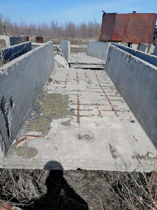 Лотки железобетонные советские бу 3* 1,5  10000 тг