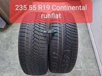 2 anvelope 235/55 R19 Continental Runflat