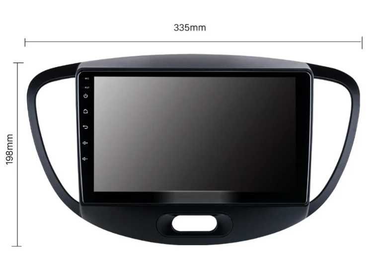 9-инчова мултимедия за HYUNDAI i10 (2007–2013) + Подарък камера