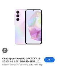 Samsung Galaxy A35 128GB 5G (калъф, протектор и адаптер)