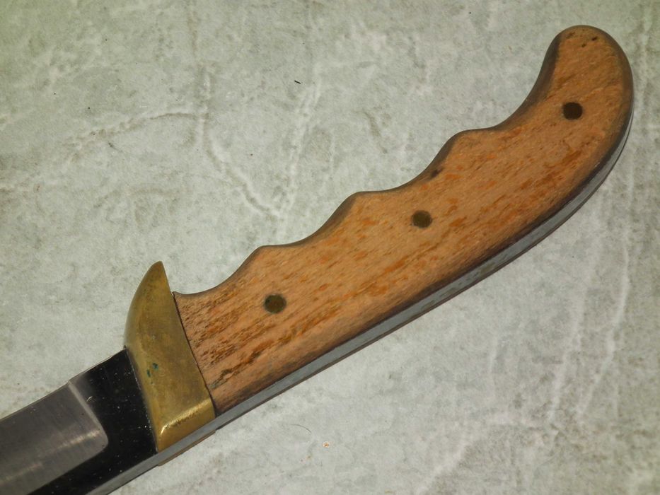 Cutit retro masiv de vánátoare drumetie + toc piele nr.2