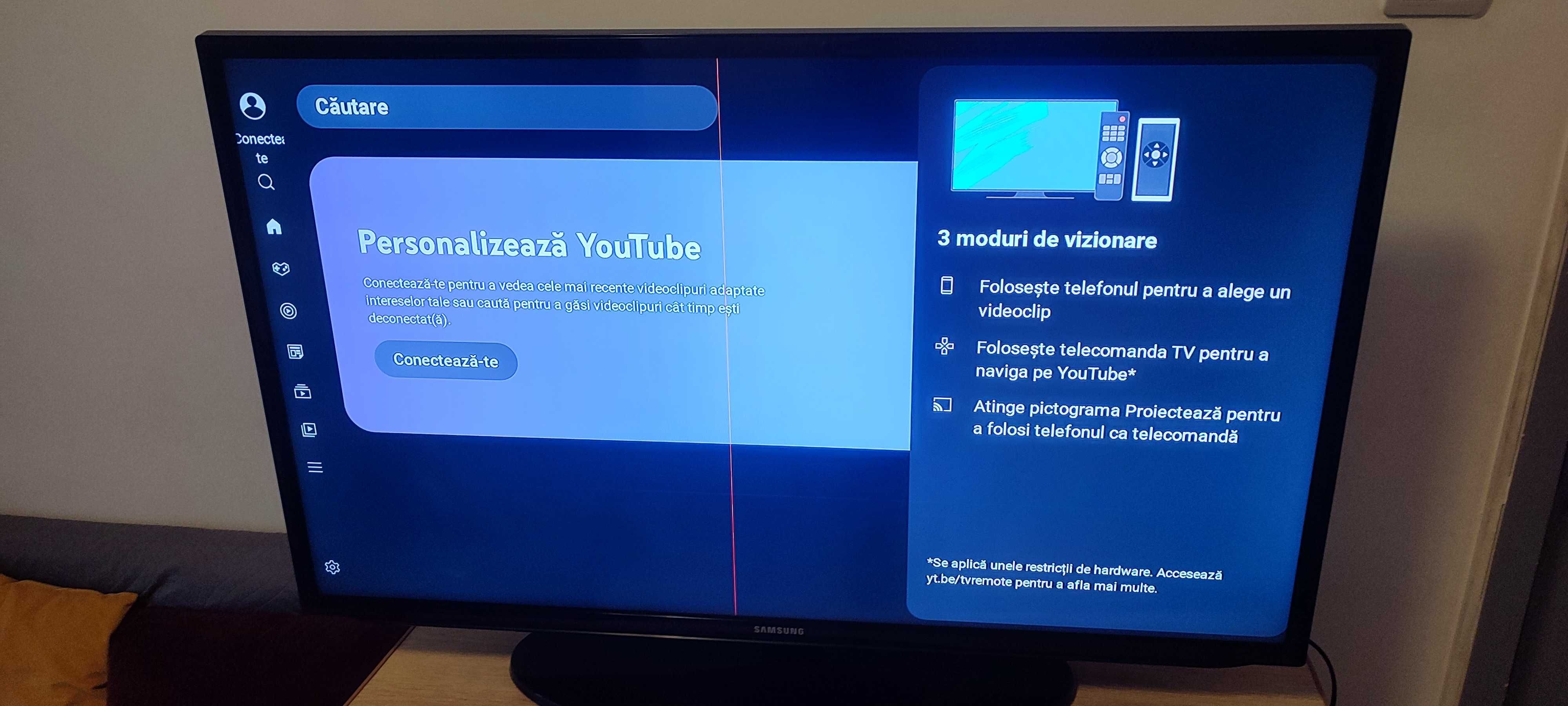 TV Televizor Samsung fullHD 101 cm + stick Chrome cast original Google