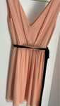 Rochie Poema 34 voal piersica