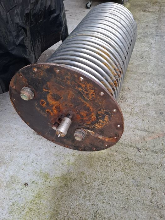 Puffer 2000 litri cu serpentina dubla inox acm