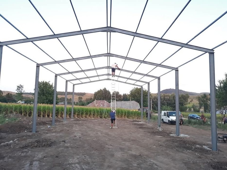 Vand hale structuri metalice