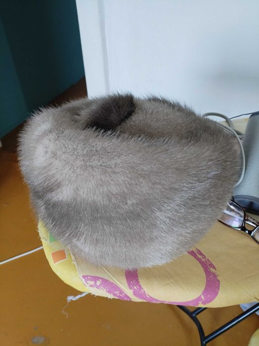 Шапка норковая женская новая