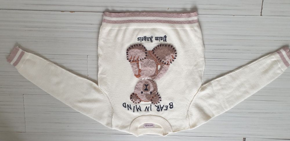 Palm Angels Wool Bear In Mind  S / M  НОВО! ОРИГИНАЛ! Дамски Пуловер!