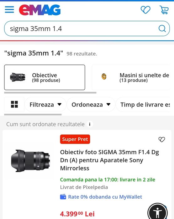 Sigma 35mm F1.4 DG ART