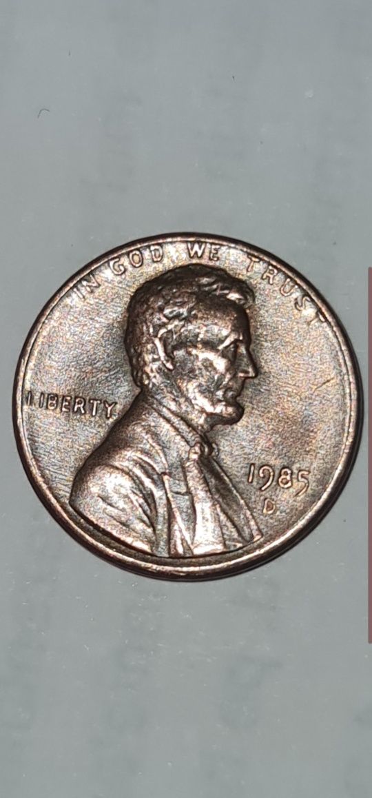 Moneda 1 cent USA 1885d