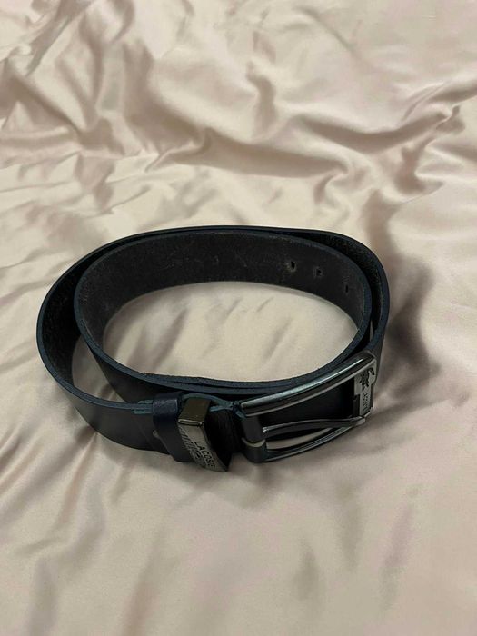 Колан от естествена кожа Lacoste