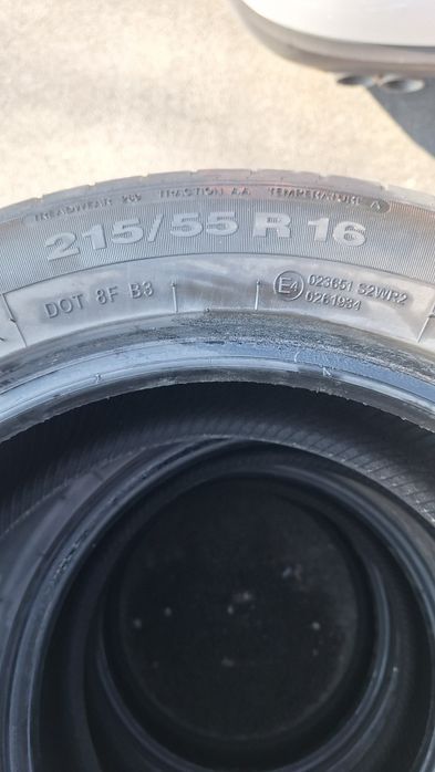 Se vinde set 4 anvelope folosite ,sunt încă utilizabile poate 3 ani  .