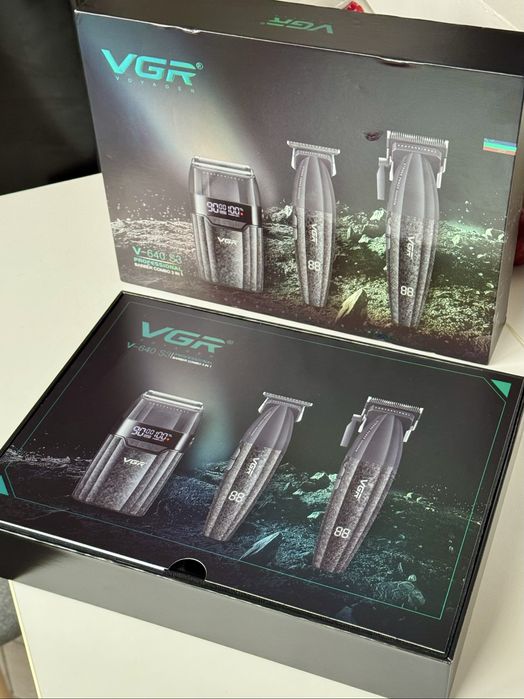 Set VGR masina tuns + trimmer + shaver USB C (JRL)