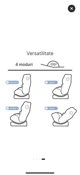 Scaun auto - Certificat R129, top calitate-pret, f stabil, ca nou