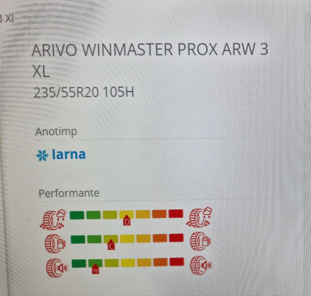 Anvelope iarna 235/55R20 Arivo Winmaster ProX