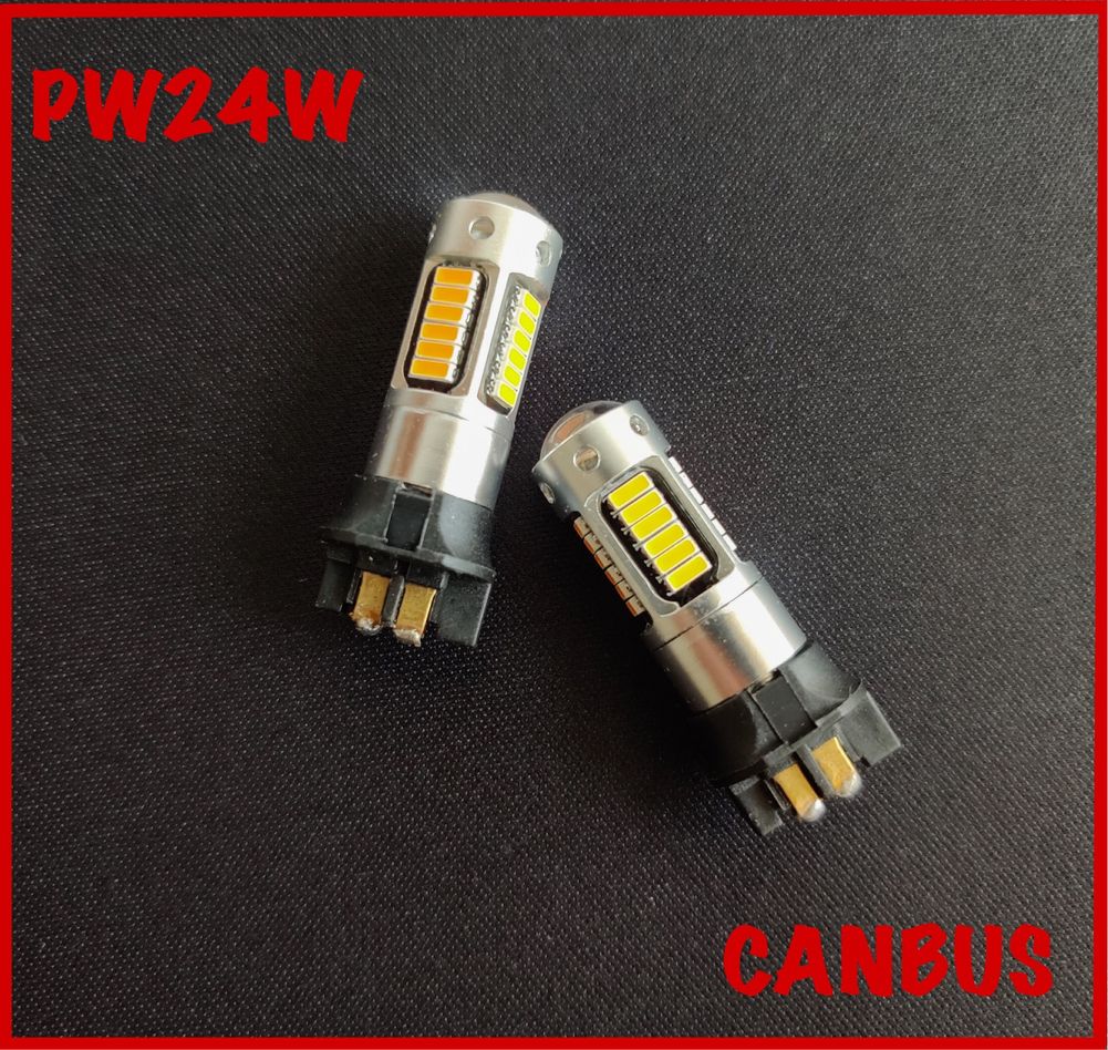 Leduri PW24W canbus fara eroare VW ,Audi ,BMW ,Mercedes, Skoda, Volvo