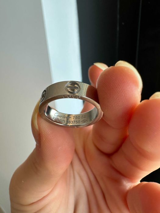 Inel Silver 5 inox Love Cartier