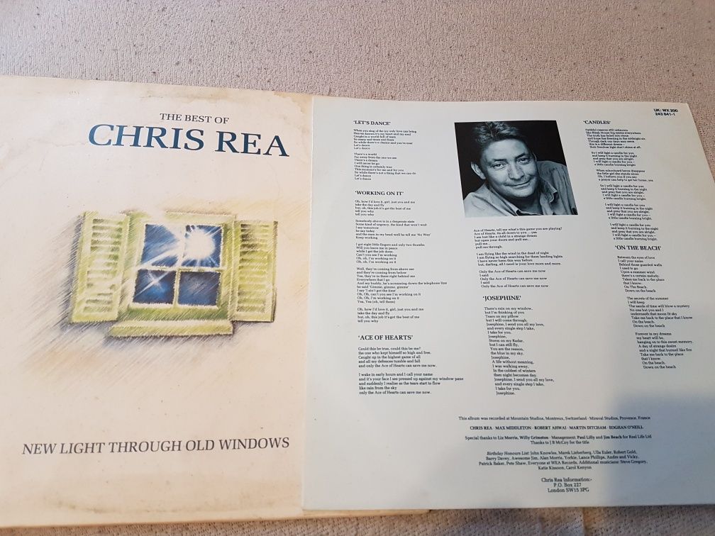 CHRIS REA The best of - vinyl de colecție