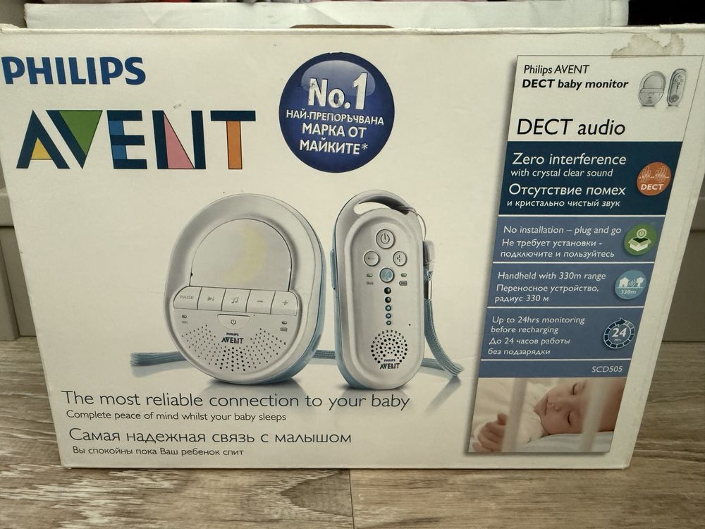 Philips Avent бебефон SCD 505