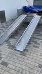 Rampe aluminiu 3.5m 5000 kg cu bordura laterala