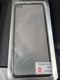 Sticla securizata (nu display)/ Geam frontal Motorola G100 +adeziv OCA