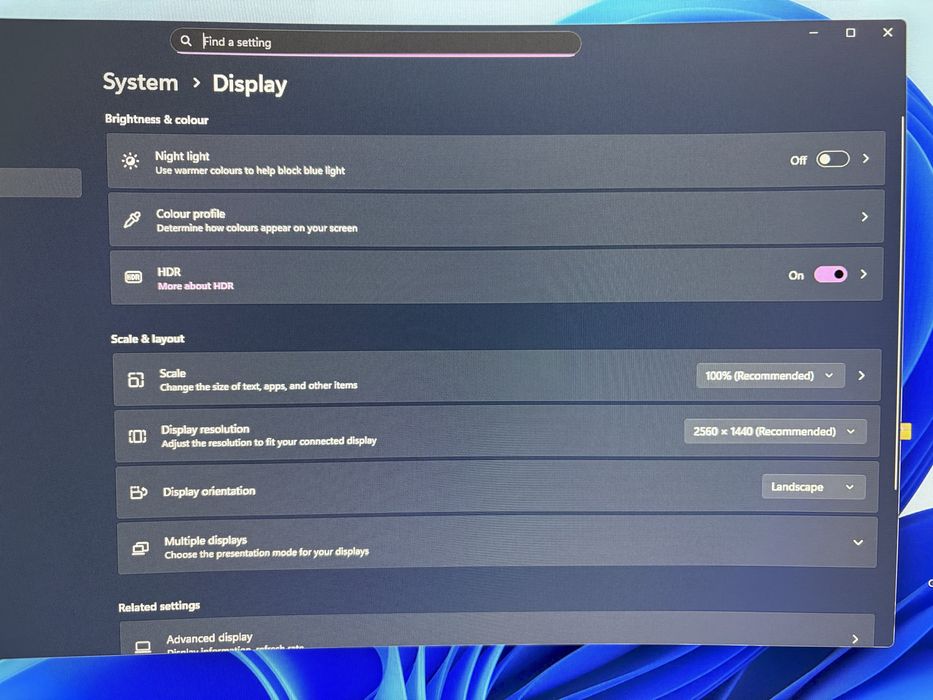 Gaming monitor MSI MAG 27CQ6F 180Hz