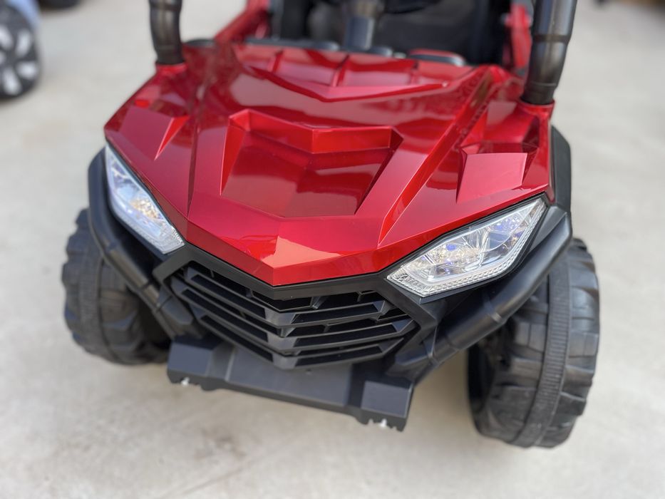 Masinuta electrica  copii Moni Fast UTV Painting Red,motoare 2x35W 12V