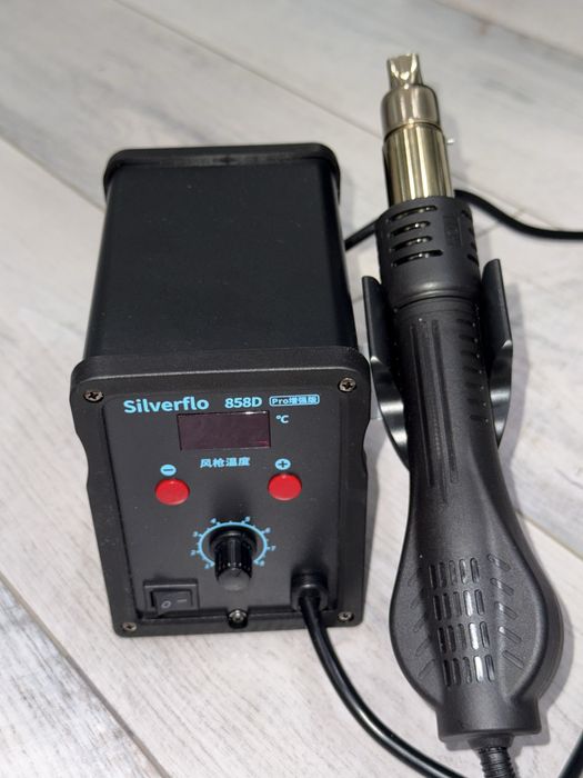 Паяльный фен Silverflo 858D паяльная станция
