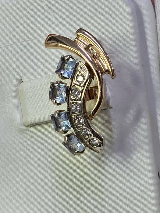 Золото 585  Серьги