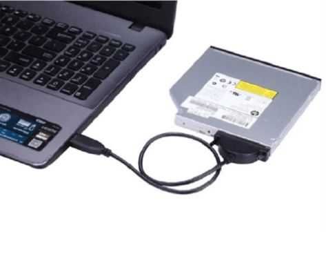 Кабел правещ CD/DVD от лаптоп на външно по USB