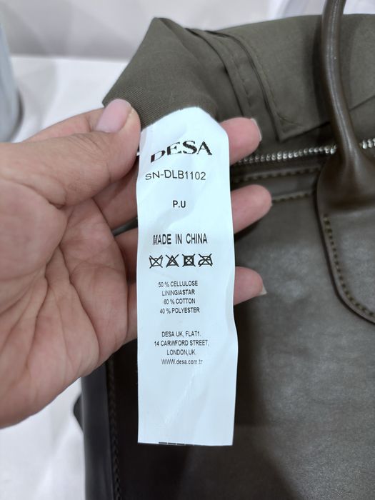 Сумка кожаная Desa