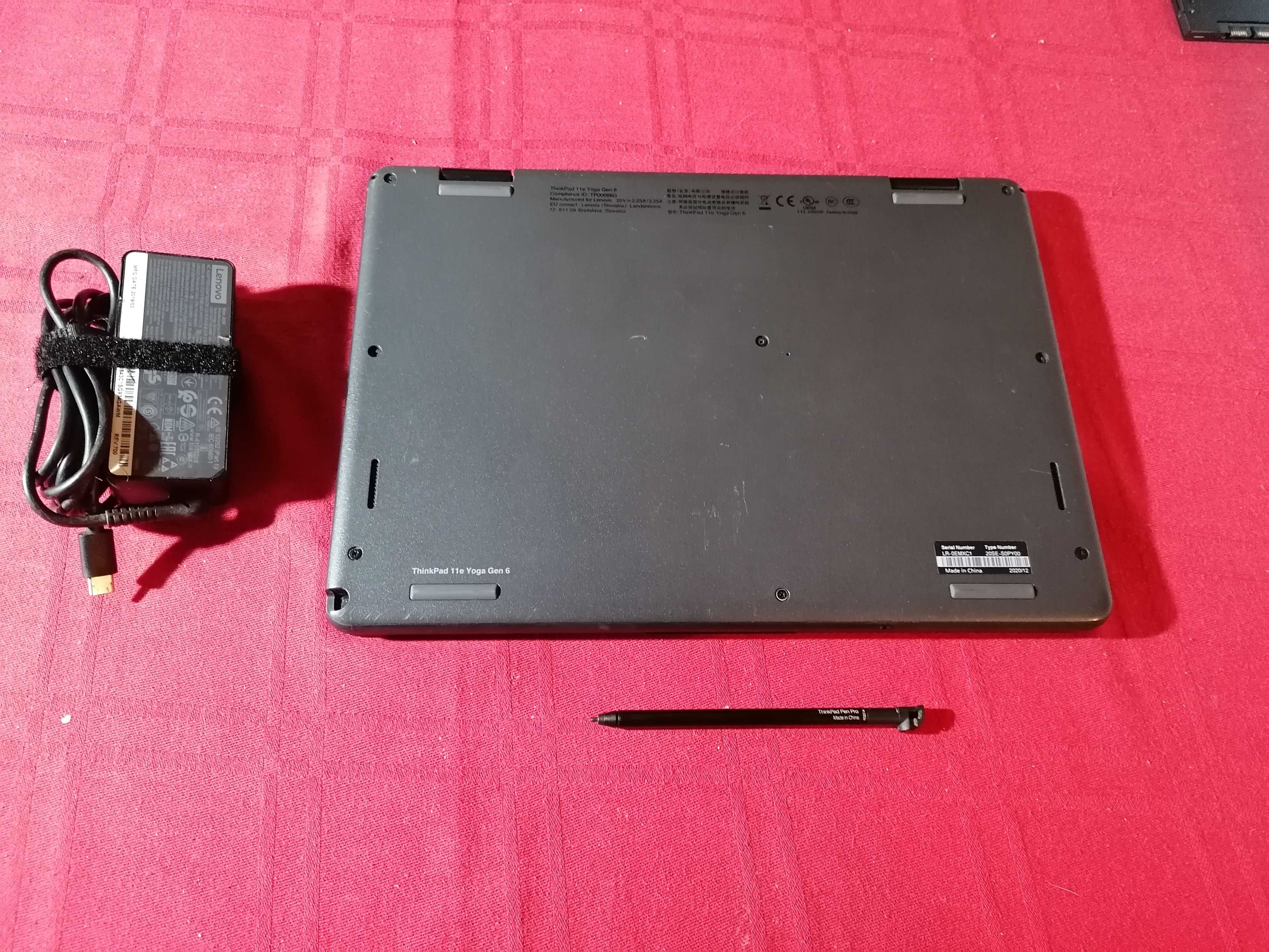 Laptop Lenovo ThinkPad 11e Yoga Gen 6 - 11.6" -Intel i5-8200Y